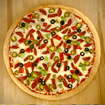 Ev Yapımı Karışık Pizza