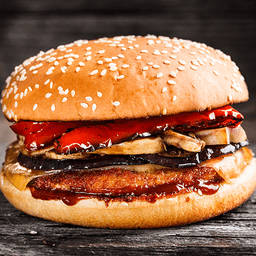 Patlıcanlı Tavuk Burger